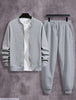 2 pc Fleece Zipper track Suit