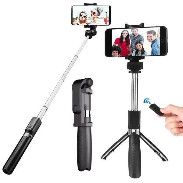 Selfie Stick With LED Light Mini Tripod Stand